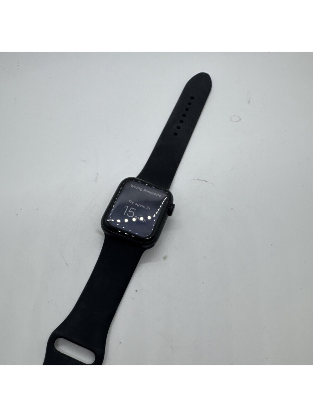 Apple Watch SE, 40mm, GPS + Cellular, Blue With Band For Parts Not Working